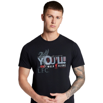 FC Liverpool férfi póló YNWA Line black