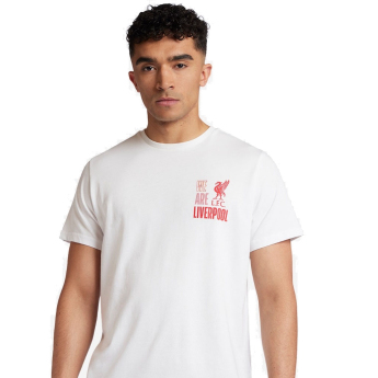 FC Liverpool férfi póló Crest Col white
