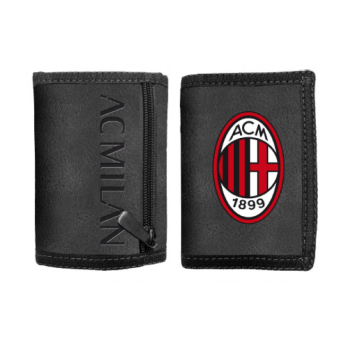 AC Milan pénztárca Crest Strappo