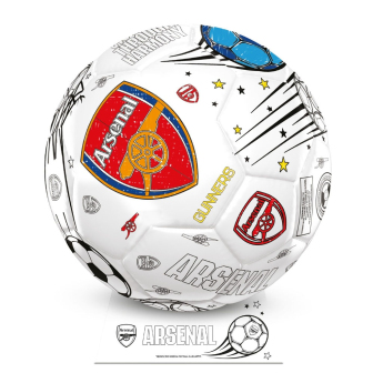 FC Arsenal futball labda Colour - size 2