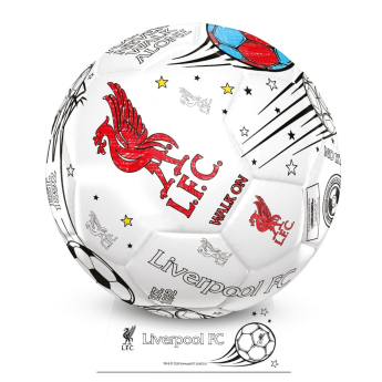 FC Liverpool futball labda Colour - size 2