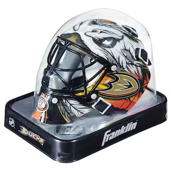 Anaheim Ducks kapus minimaszk Unsigned Franklin Sports Replica