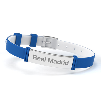 Real Madrid szilikon karkötő fashion blue