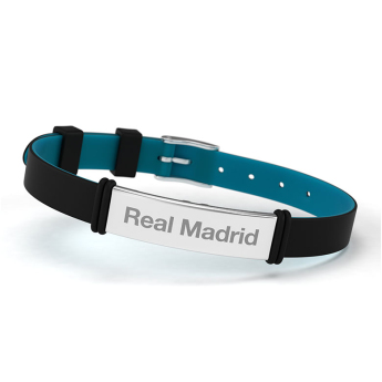 Real Madrid szilikon karkötő fashion black