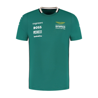 Aston Martin férfi póló official Teamline Replica green F1 Team 2025