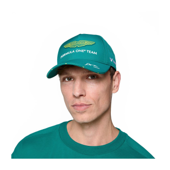 Aston Martin baseball sapka Alonso official Teamline Replica green F1 Team 2025