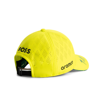 Aston Martin baseball sapka Alonso official Teamline Replica yellow F1 Team 2025