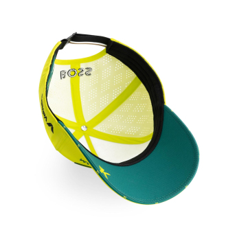 Aston Martin baseball sapka Alonso official Teamline Replica yellow F1 Team 2025