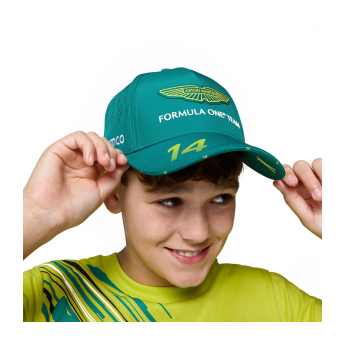 Aston Martin gyerek baseball sapka Alonso official Teamline Replica green F1 Team 2025