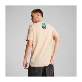 Forma 1 férfi póló Miami GP beige F1 Team 2025