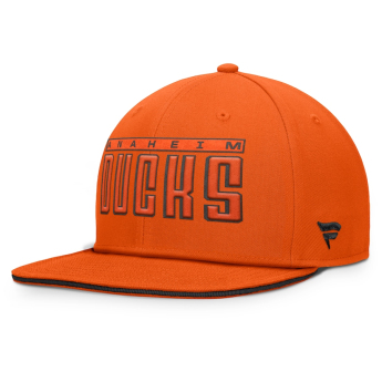 Anaheim Ducks baseball flat sapka Snapback orange