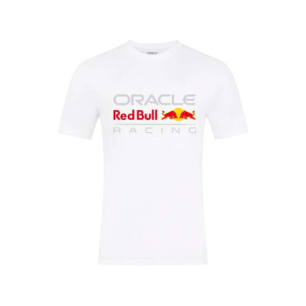 Red Bull Racing férfi póló logo Core white F1 Team 2025