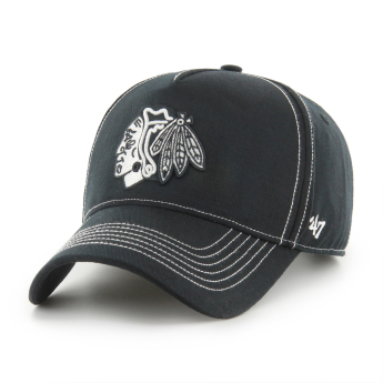 Chicago Blackhawks baseball sapka Contrast Stitch MVP DT black