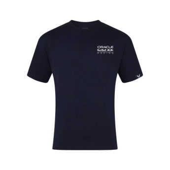 Red Bull Racing férfi póló Max Verstappen Crest navy F1 Team 2025