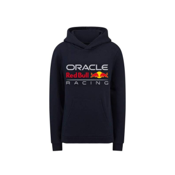 Red Bull Racing gyerek kapucnis pulóver Core navy F1 Team 2025