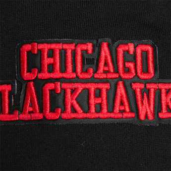 Chicago Blackhawks férfi kapucnis pulóver Retro Classic Fleece black