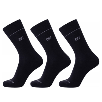 Cristiano Ronaldo zokni 3pack CR7 black