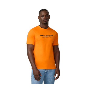 Mclaren Honda férfi póló Essentials orange F1 Team 2025