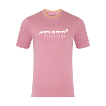 Mclaren Honda férfi póló Essentials pink F1 Team 2025