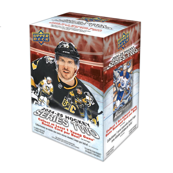 NHL dobozok NHL hokikártyák 2024-25 Upper Deck Series 2 Blaster Box