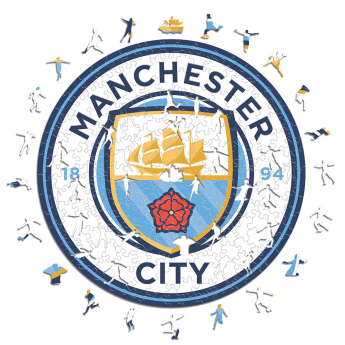 Manchester City fa puzzle Crest 150 pcs