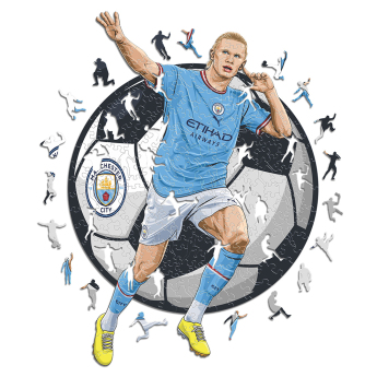 Manchester City fa puzzle Haaland 150 pcs