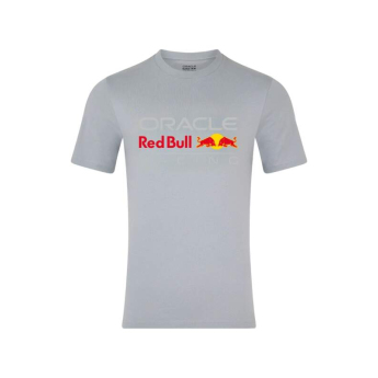 Red Bull Racing férfi póló Core logo grey F1 Team 2025