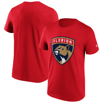 Florida Panthers férfi póló Primary Logo Graphic T-Shirt red