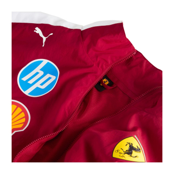 Ferrari férfi póló Drivers T7 official Teamline Replica red F1 Team 2025