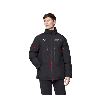 Porsche Motorsport férfi téli kabát official Teamline Replica black F1 Team 2025