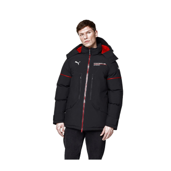 Porsche Motorsport férfi téli kabát official Teamline Replica black F1 Team 2025