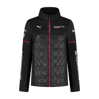 Porsche Motorsport női kabát Hybrid official Teamline Replica black 2025