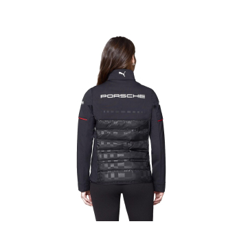 Porsche Motorsport női kabát Hybrid official Teamline Replica black 2025
