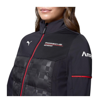 Porsche Motorsport női kabát Hybrid official Teamline Replica black 2025