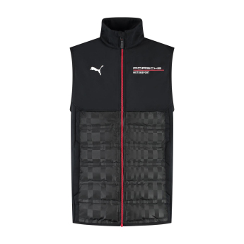 Porsche Motorsport férfi mellény official Teamline Replica black 2025