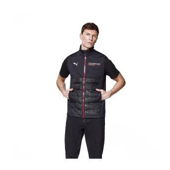 Porsche Motorsport férfi mellény official Teamline Replica black 2025