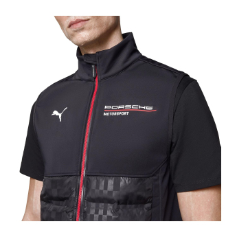 Porsche Motorsport férfi mellény official Teamline Replica black 2025