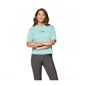 Aston Martin női póló Crop Top green F1 team 2025