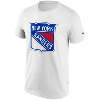 New York Rangers férfi póló Primary Logo Graphic T-Shirt white