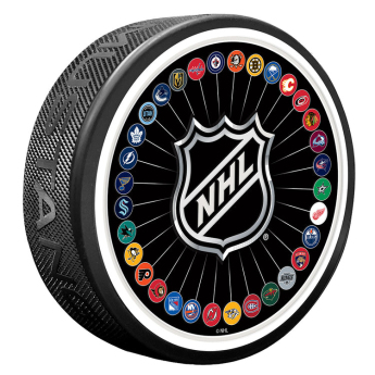NHL termékek korong NHL 32 Team Logos Puck
