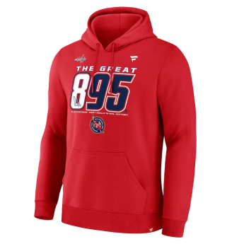 Washington Capitals férfi kapucnis pulóver Alex Ovechkin #8 The GR8 Chase The Great 895