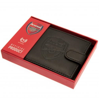 FC Arsenal bőr pénztárca Rfid black