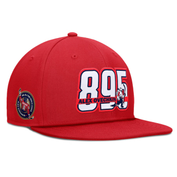 Washington Capitals baseball flat sapka Alex Ovechkin #8 The GR8 Chase Scorer Snapback Hat