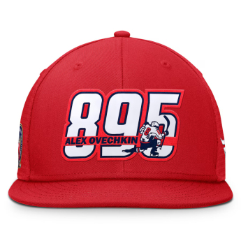 Washington Capitals baseball flat sapka Alex Ovechkin #8 The GR8 Chase Scorer Snapback Hat