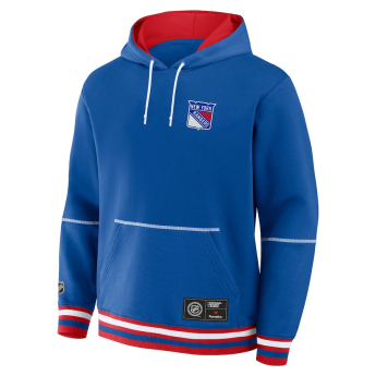 New York Rangers férfi kapucnis pulóver Foundation blue