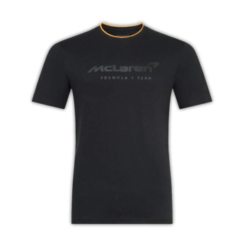 Mclaren Honda férfi póló Essentials black F1 Team 2025
