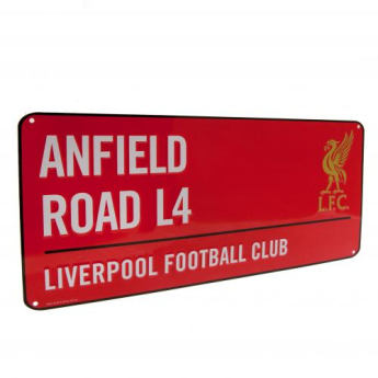 FC Liverpool fali tábla colour