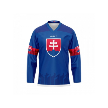 Jégkorong képviselet hoki mez Slovakia Juraj Slafkovský #20 CCM Hockey fan blue