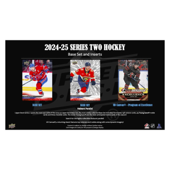 NHL dobozok NHL hokikártyák 2024-25 Upper Deck Series 2 Tin Box