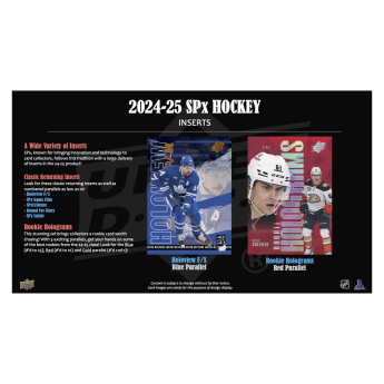 NHL dobozok NHL hokikártyák 2024-25 Upper Deck SPx Hockey Hobby Box